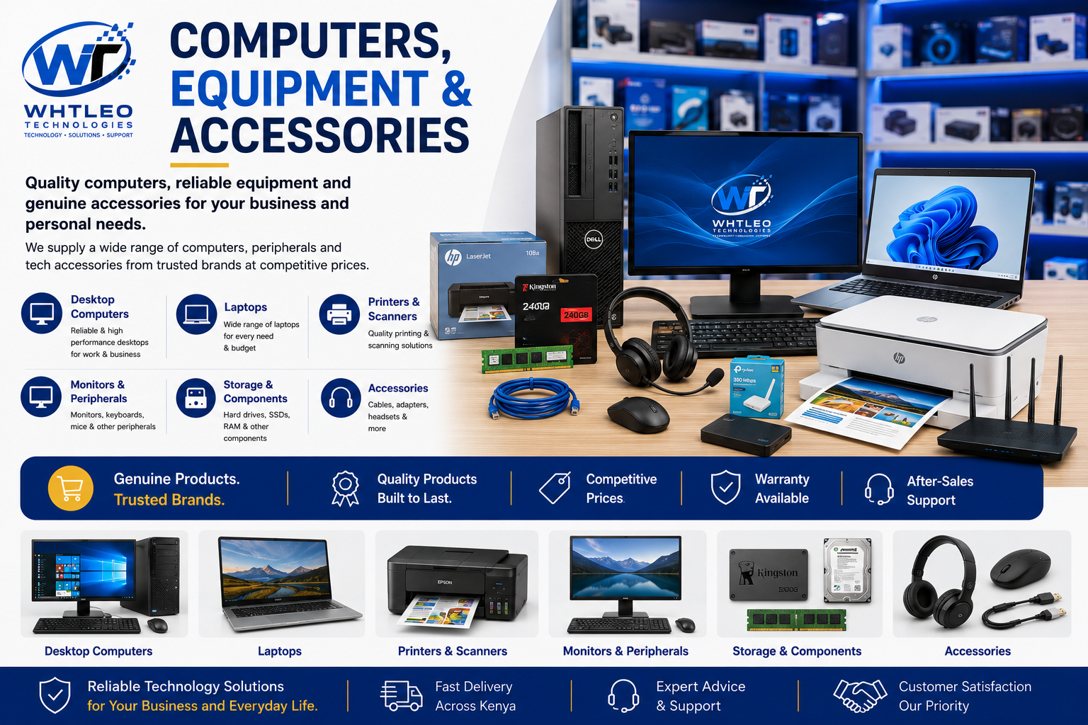 Computers and IT equipment
